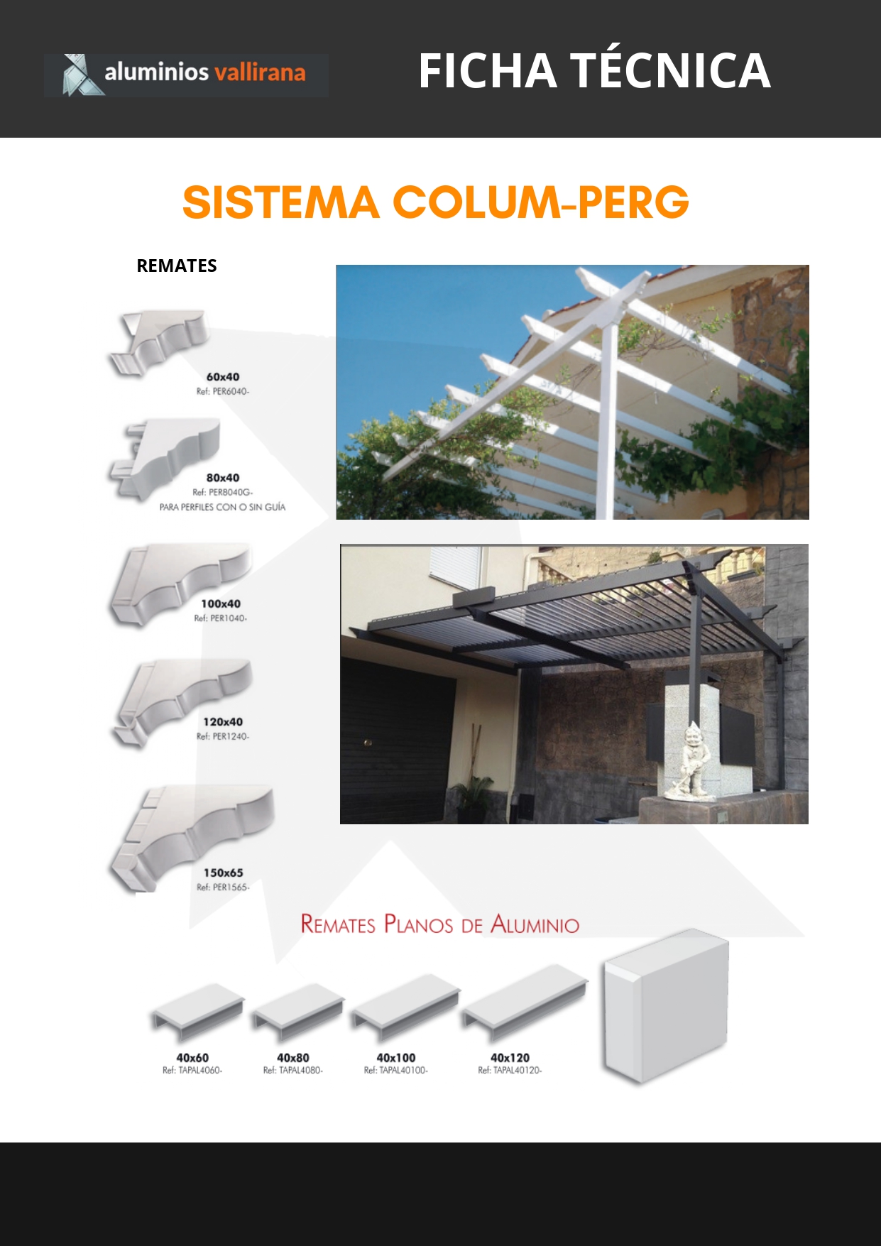 Ficha técnica Sistema Colum-Perg